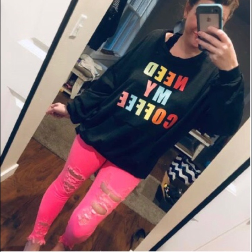 Need my coffee pullover